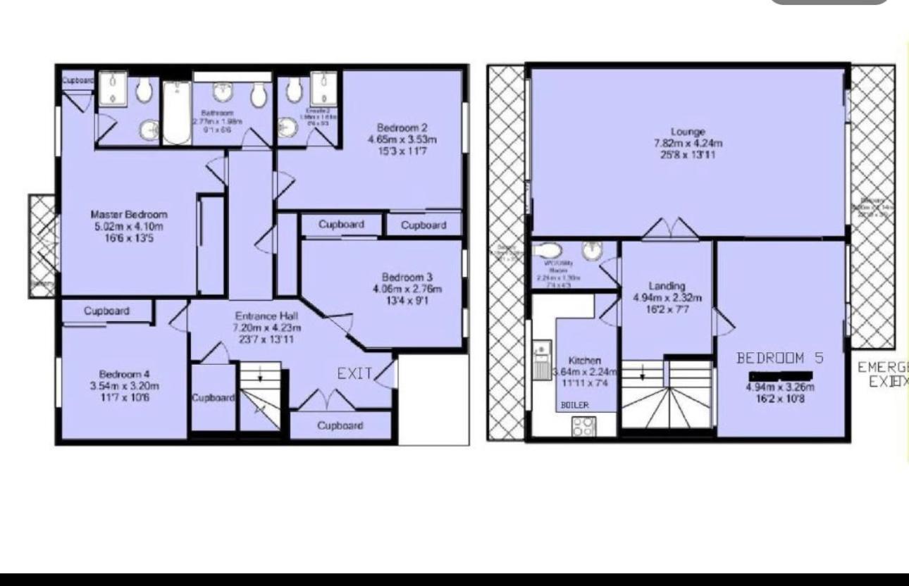 5 Bedroom Central Penthouse Apartment Edynburg Zewnętrze zdjęcie